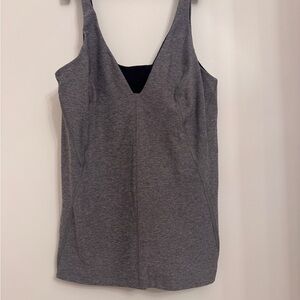 lululemon athletica Charcoal Hot Yoga Tank